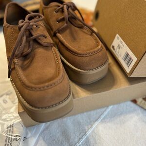 UGG Women’s city funk shoe Tan Suede Loafers